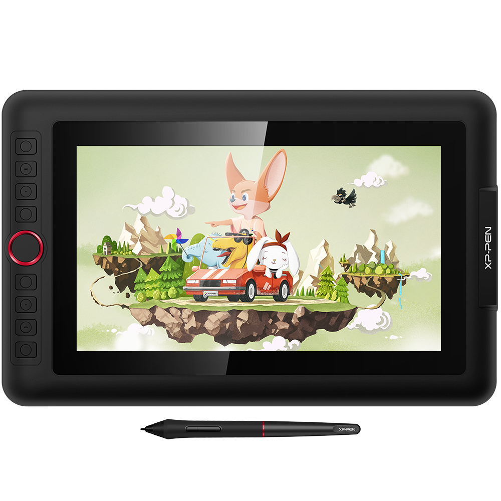 XPPen Artist 12 Pro Drawing Monitor Pen Display Tablet - Screen Drawing Tablet With Tilt Function & 8 with 72% NTSC
