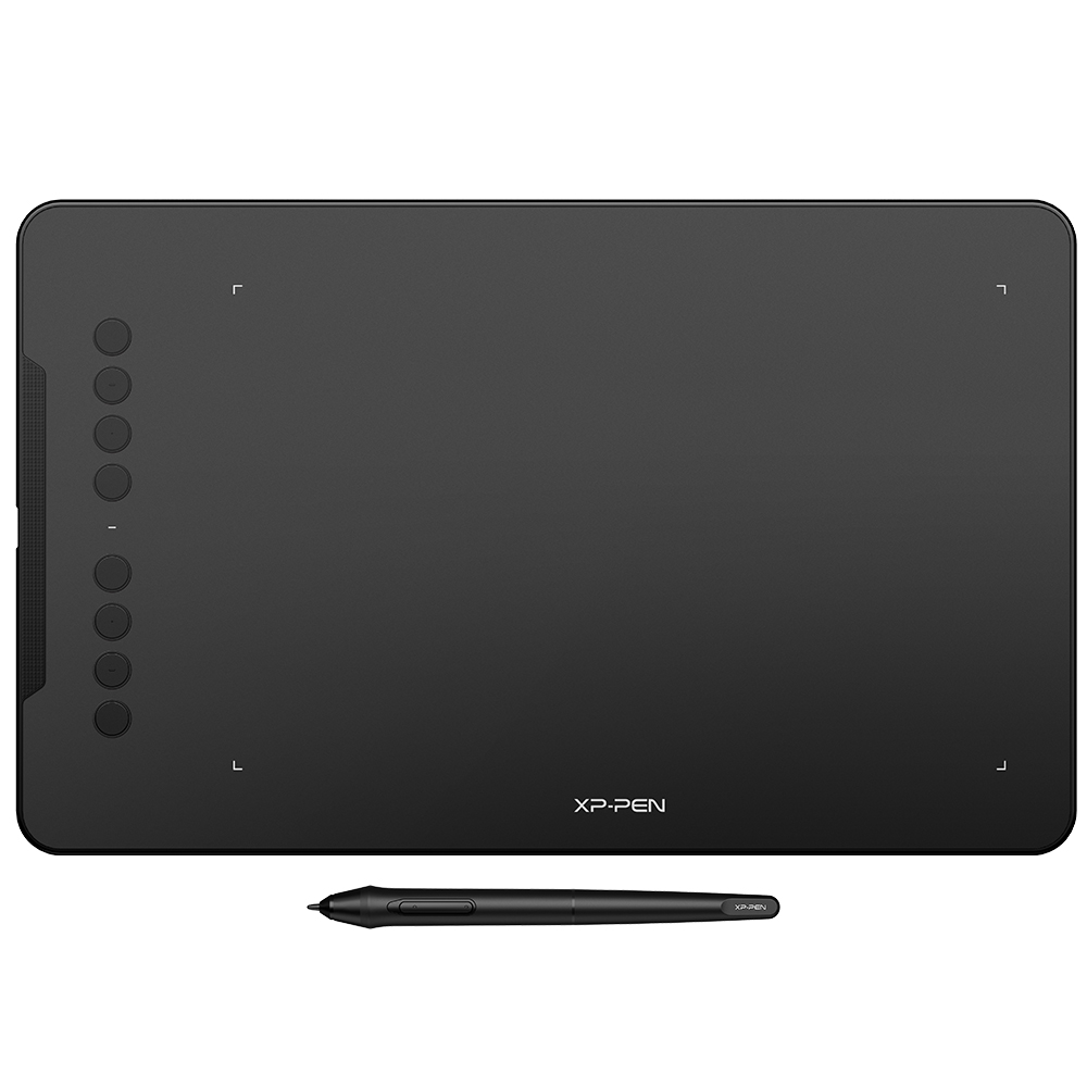 XPPen Deco 01 V2 Animation Drawing Tablet - Drawing Pen Tablet with 60 Degrees of Tilt Brush and Supports Android Devices