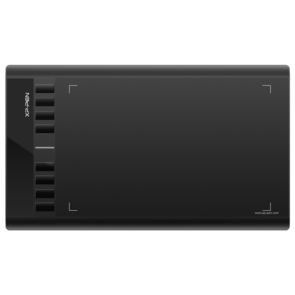 XPPen Star 03 Express Keys Graphic Pen Drawing Tablet- 10 x 6 inch working area & 8 express keys